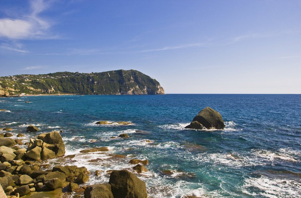 Detail of Coastline, Forio, Campania, Italy by Anonymous