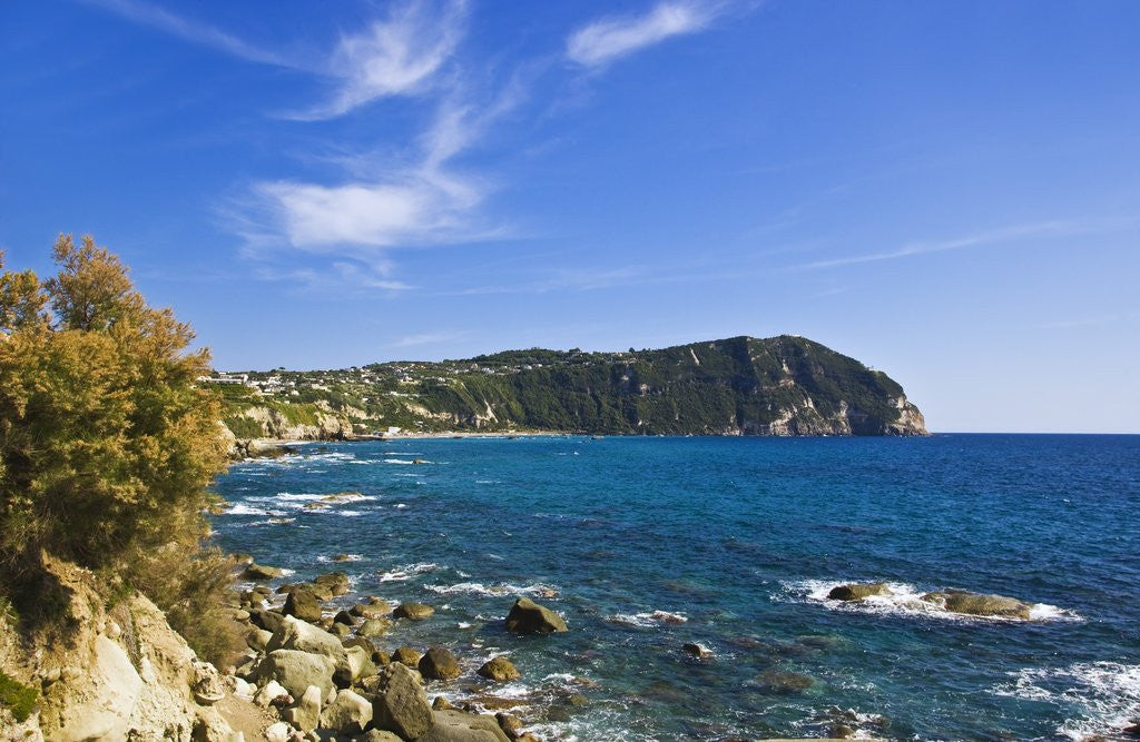 Detail of Coastline, Forio, Campania, Italy by Anonymous