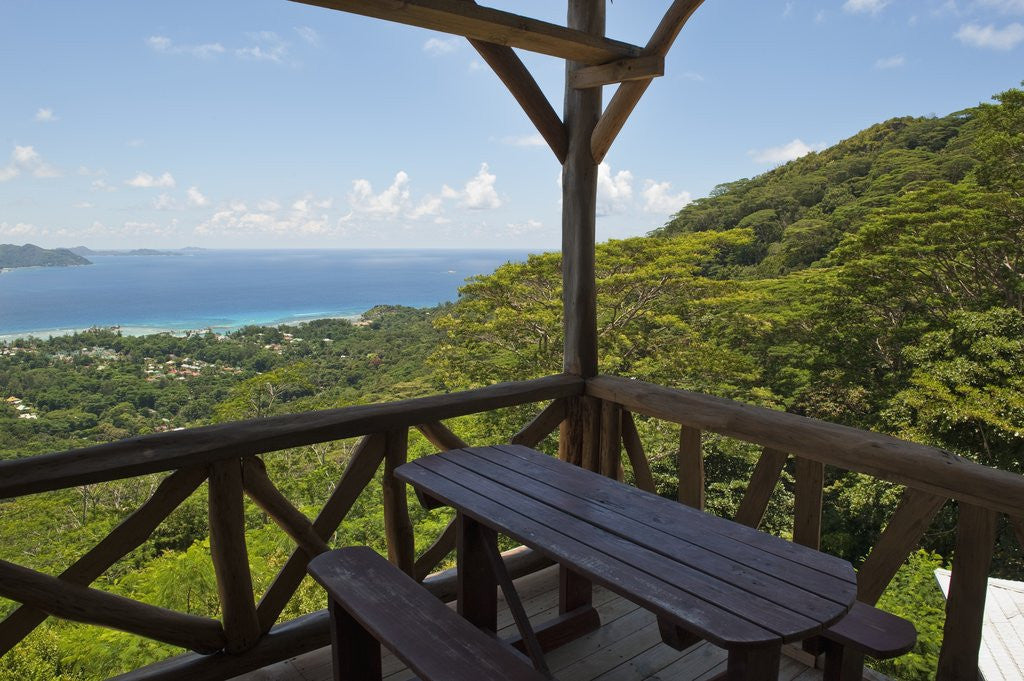 Detail of View from Bellevue, La Digue, Seychelles, Indian Ocean Islands by Anonymous
