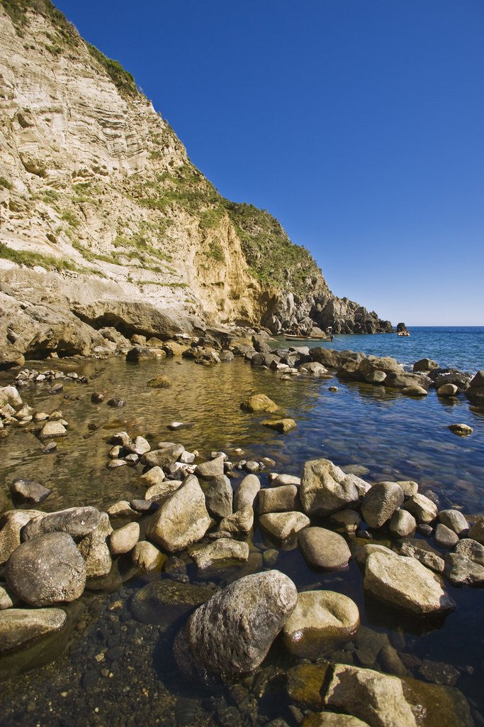 Detail of Baia di Sorgeto, Panza. Forio, Campania, Italy by Anonymous