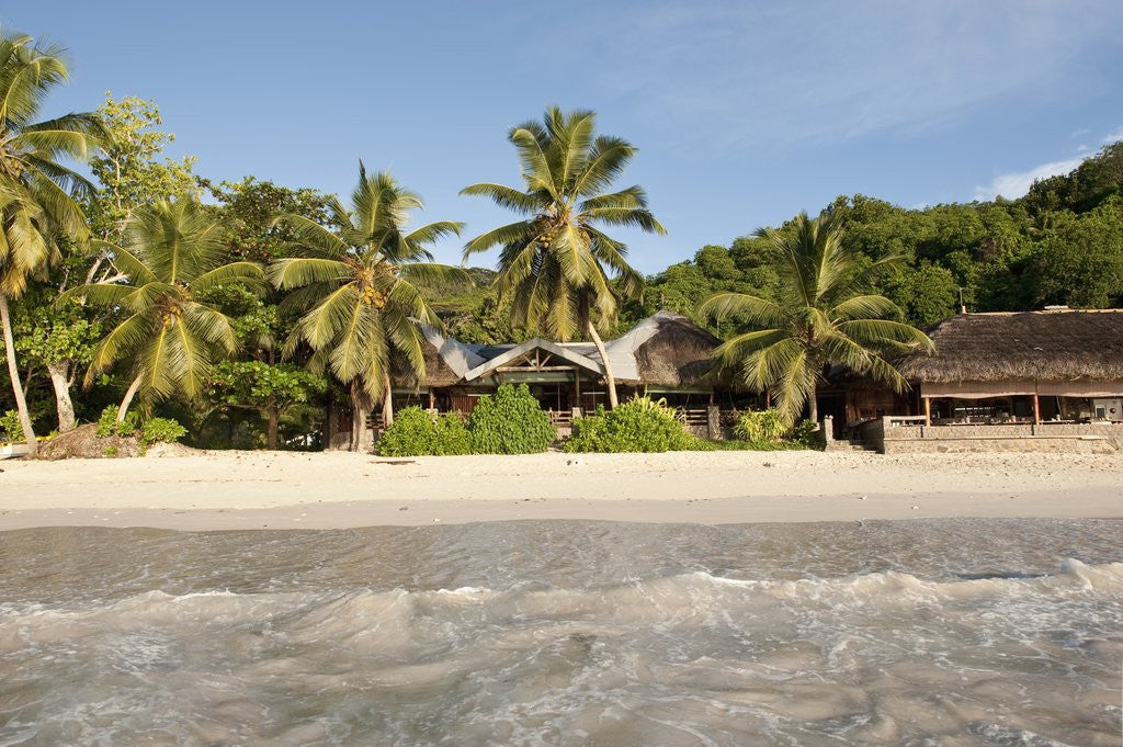 Detail of View of Takamaka Beach, Mahe, Seychelles by Anonymous