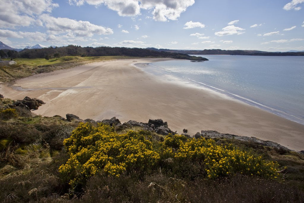 Detail of Landscape with sea and beach,Gairloch, Scotland, United Kingdom by Anonymous