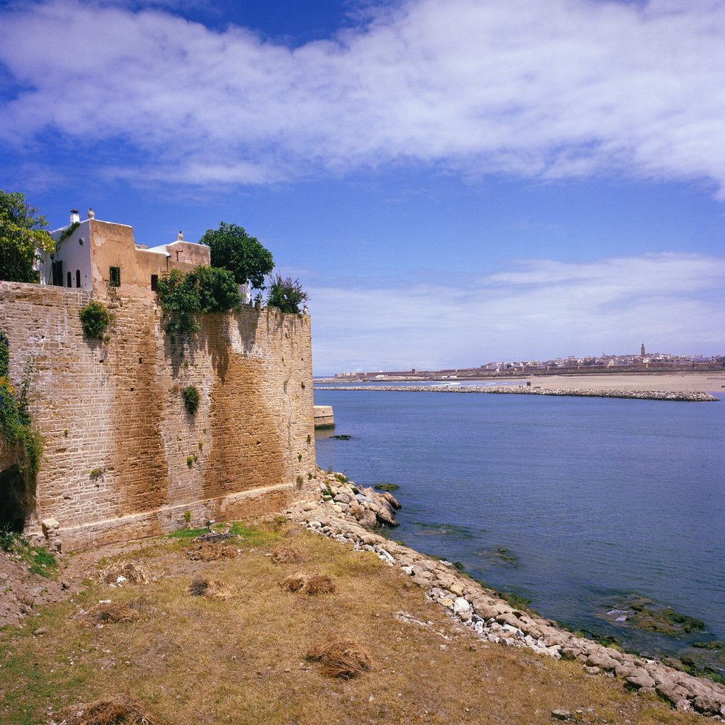 Detail of Morocco, Rabat, Walls of Kasbah des Oudaias by Anonymous