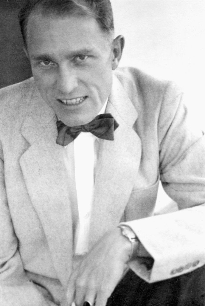 Detail of Mature man portrait, ca. 1953 by Anonymous