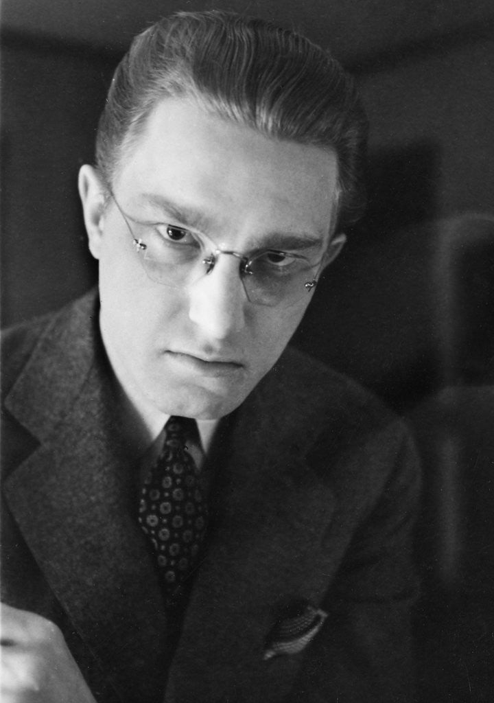 Detail of Mature man portrait, ca. 1952 by Anonymous