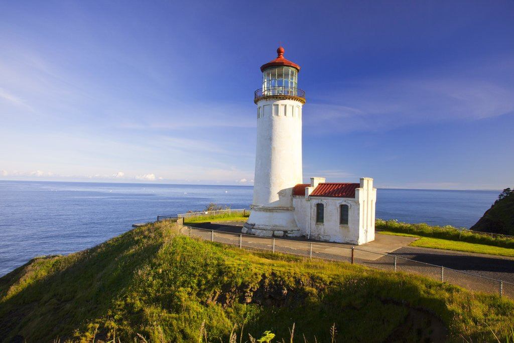 Detail of North Head Lighthouse, Washington Coast by Anonymous