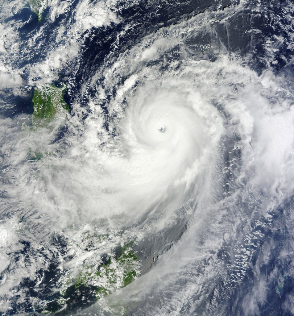 Detail of Super Typhoon Jelawat (18W) in the Philippine Sea by Anonymous