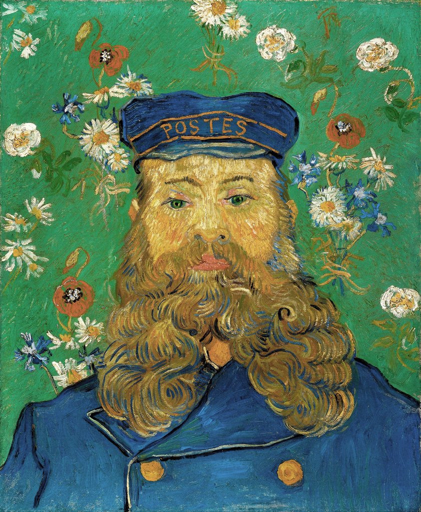 Detail of Portrait of Joseph Roulin by Vincent Van Gogh