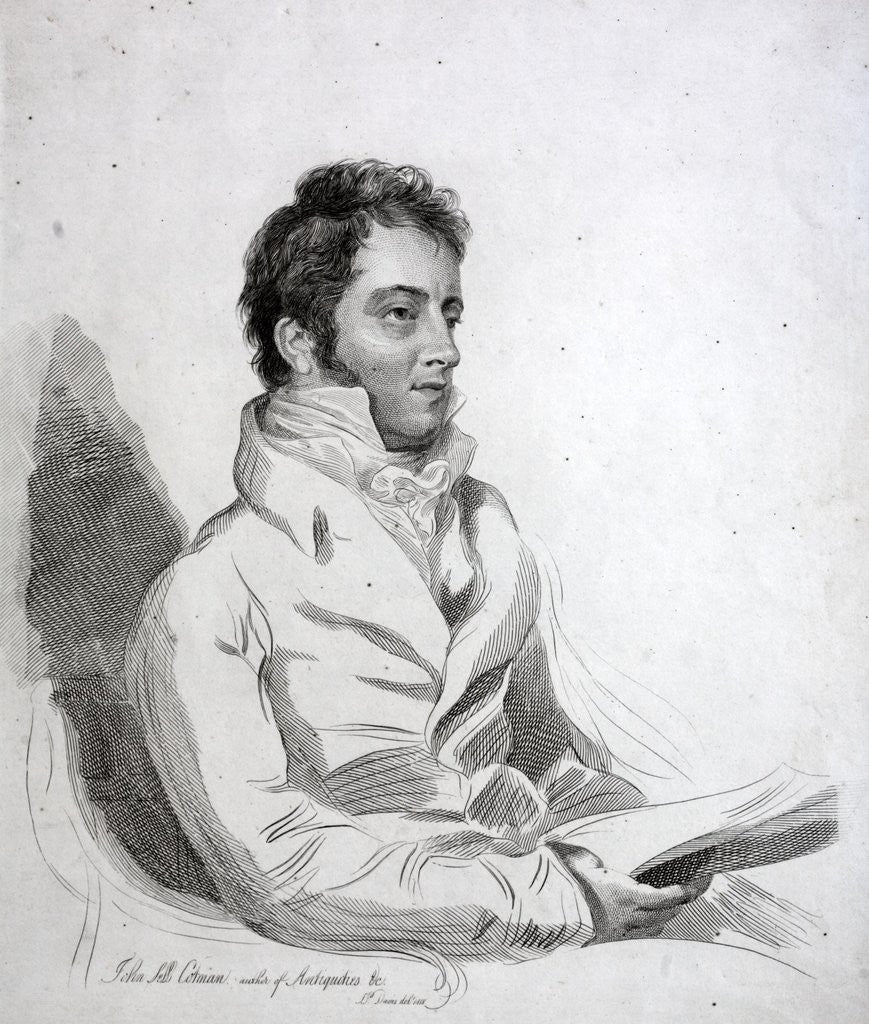 Detail of John Sell Cotman (1782 â€“ 1842) - Artist by Anonymous