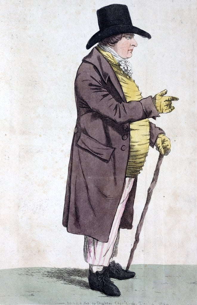 Detail of Lord Townshend (1725-67) by Anonymous