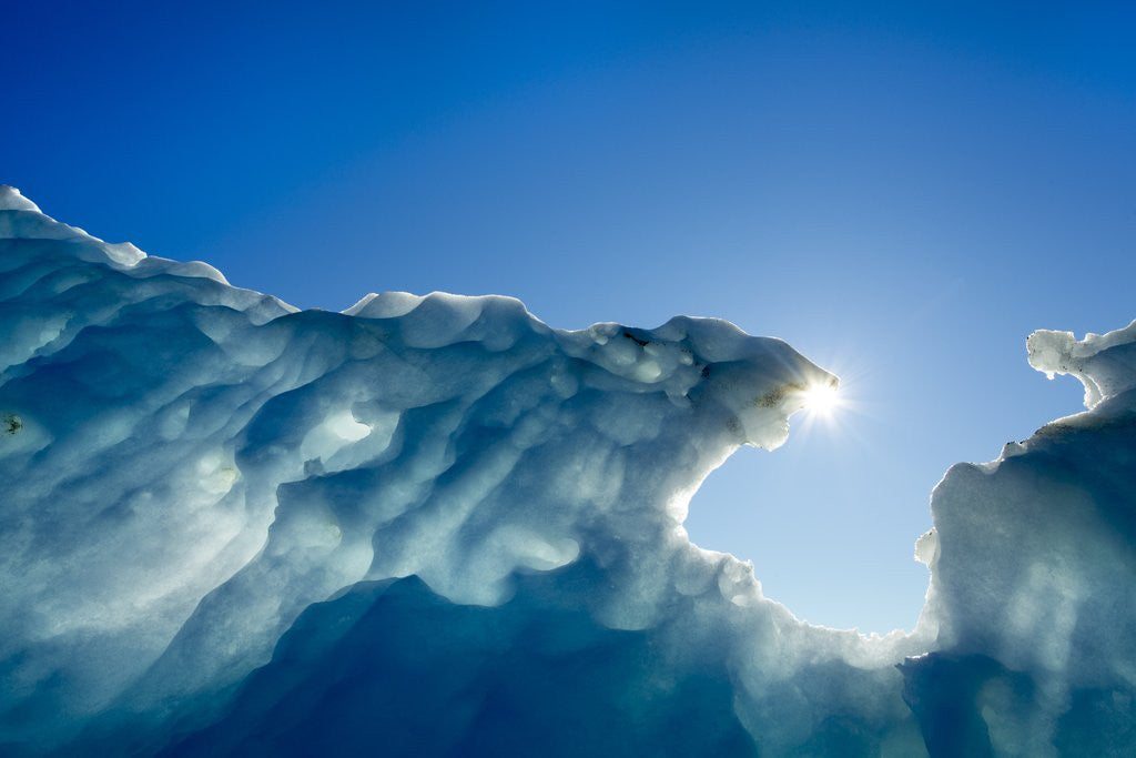 Detail of Sea Ice, Hudson Bay, Canada by Corbis