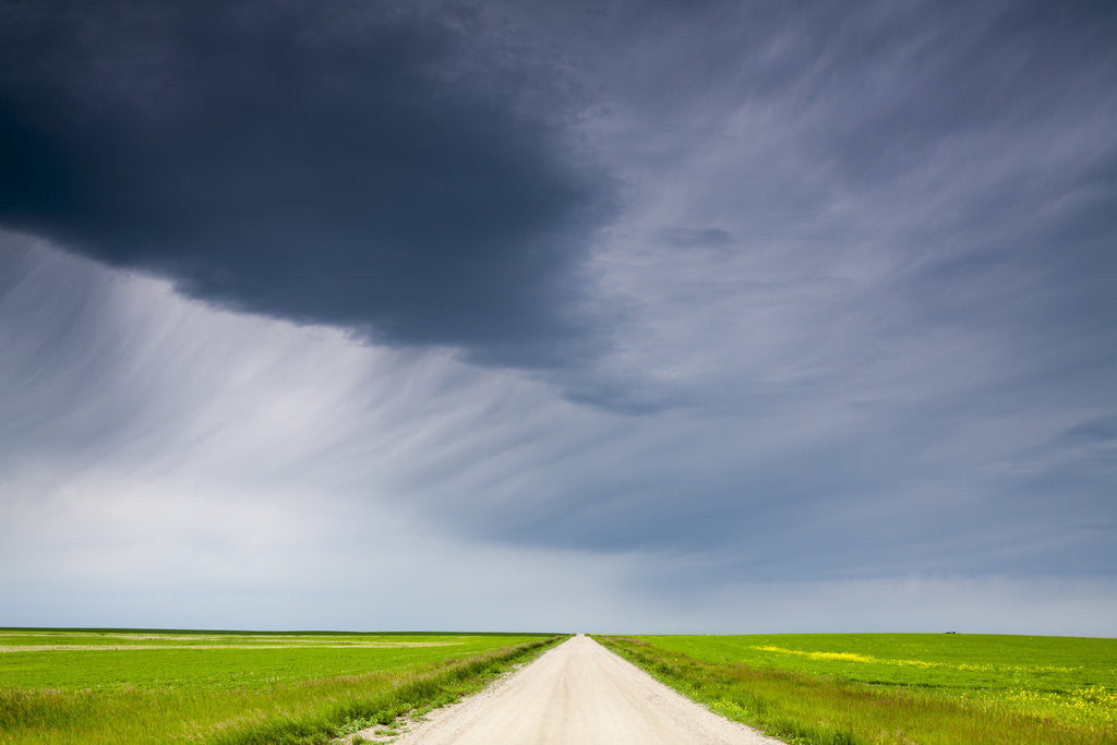Detail of Storm Clouds, Saskatchewan, Canada by Corbis