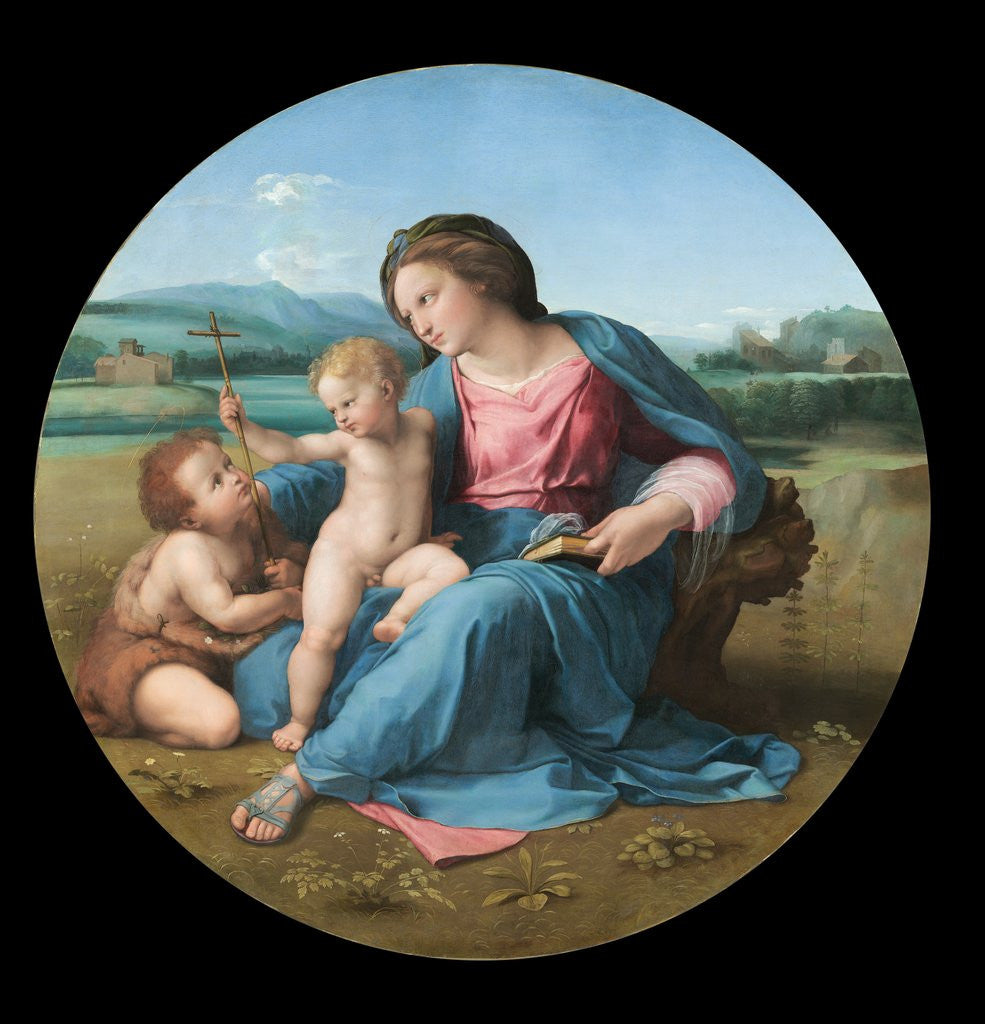 Detail of The Alba Madonna by Raphael