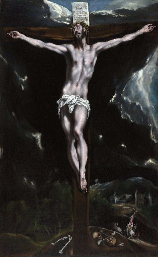 Detail of Christ on the Cross by El Greco