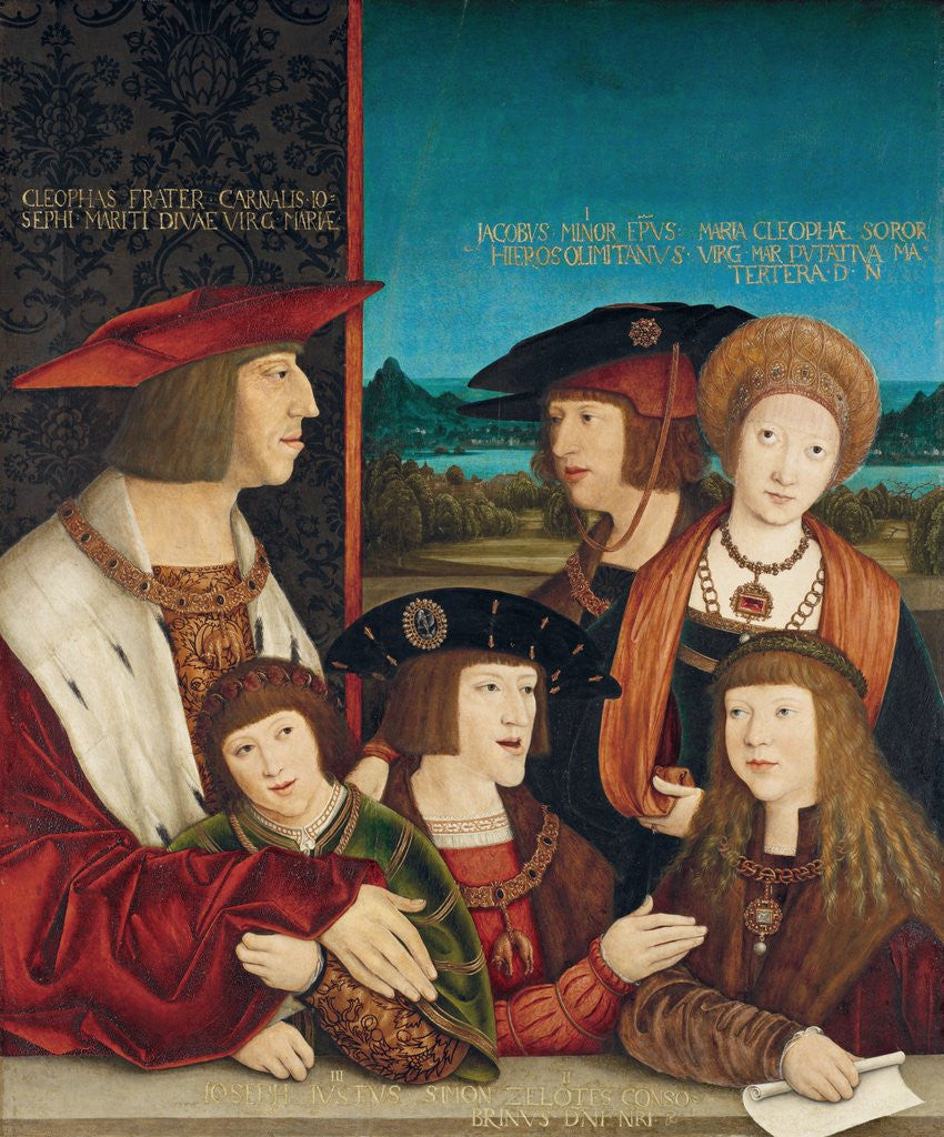 Detail of Emperor Maximilian I with His Family by Bernhard Strigel