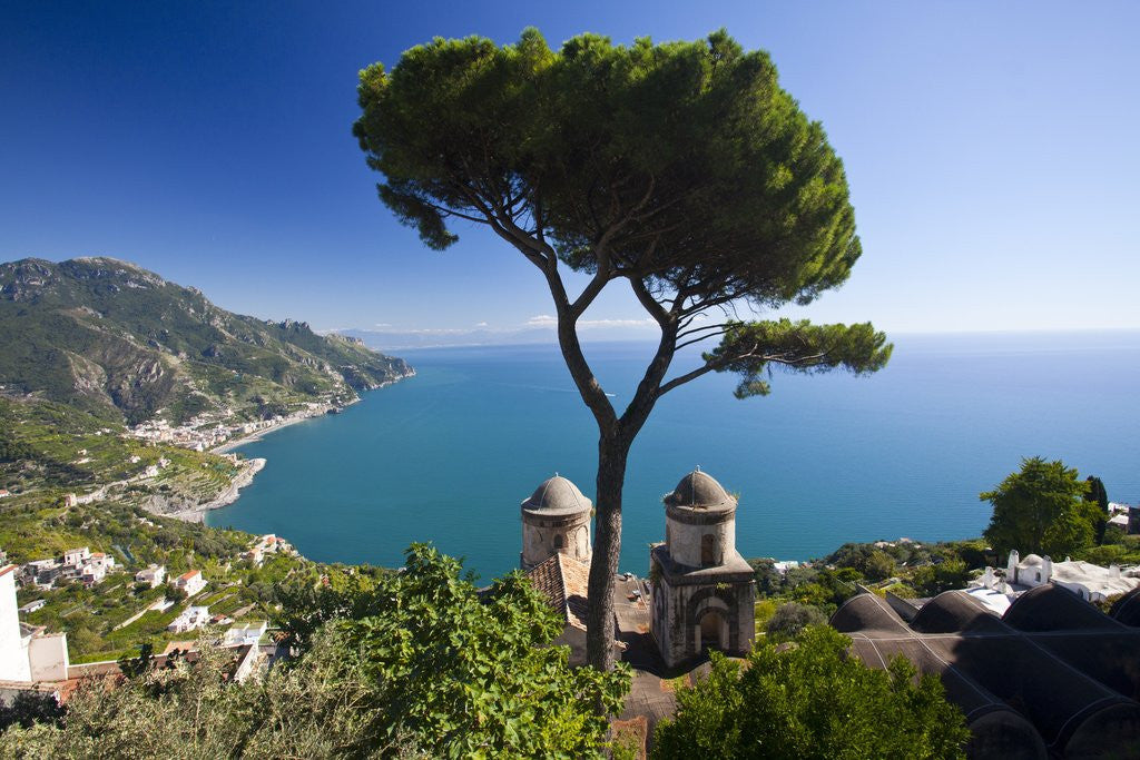 Detail of Vista from Hillside Town of Ravello by Anonymous