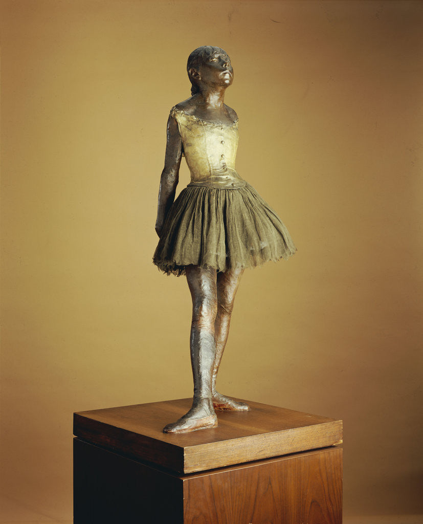 Detail of The Little Dancer, Fourteen Years Old by Edgar Degas