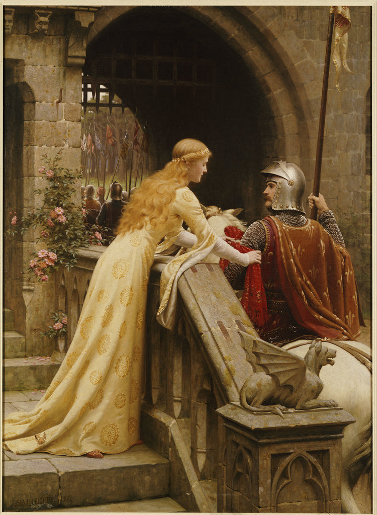 Detail of God Speed by Edmund Blair Leighton