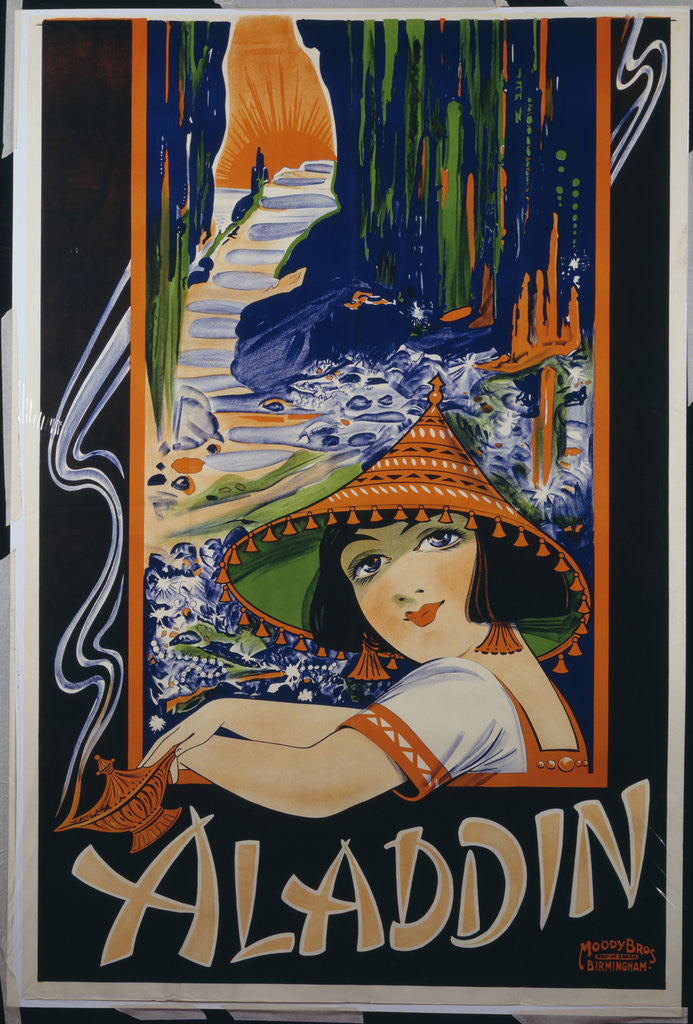 Detail of Aladdin poster by Anonymous