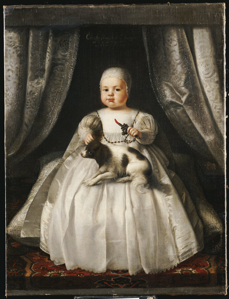 Detail of Portrait of King Charles II as a Child by Anonymous