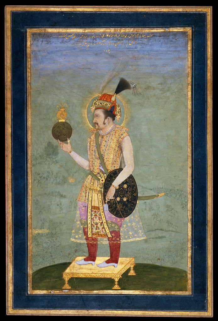 Detail of Mughal painting of The Emperor Jahangir by Anonymous