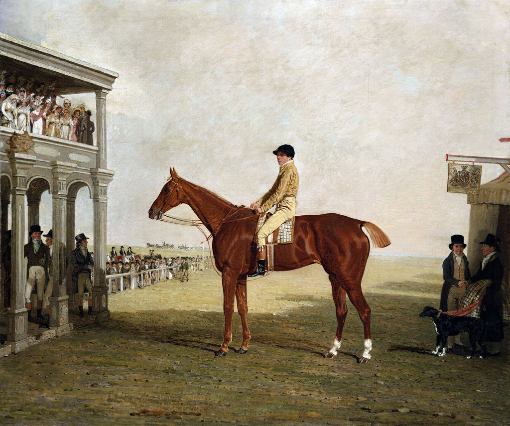 Detail of The Duke of Westminster's Filly 'Defiance' by Benjamin Marshall