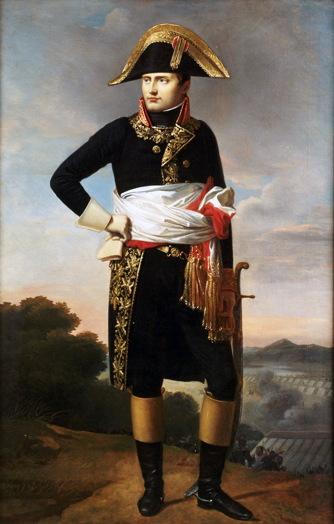 Detail of Portrait of Napoleon by Anonymous