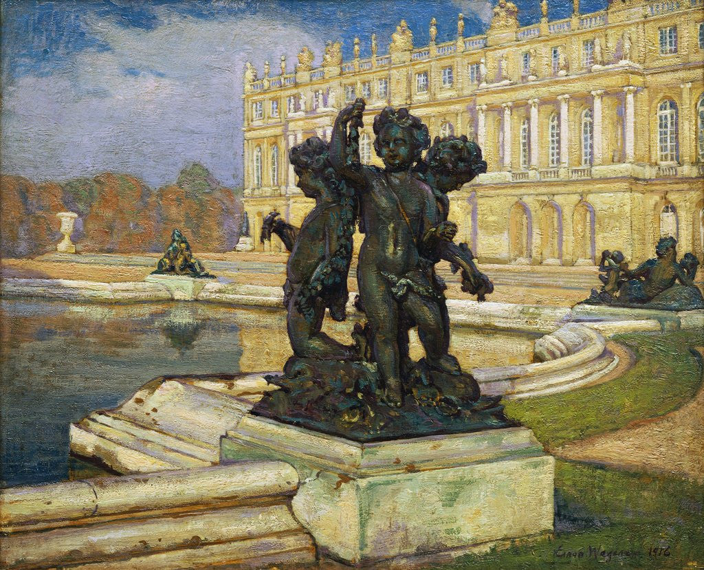 Detail of Versailles by Einar Wegener