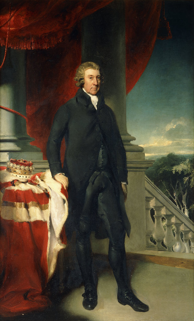 Detail of Portrait of Thomas, 1st Viscount Cremorne by Thomas Lawrence