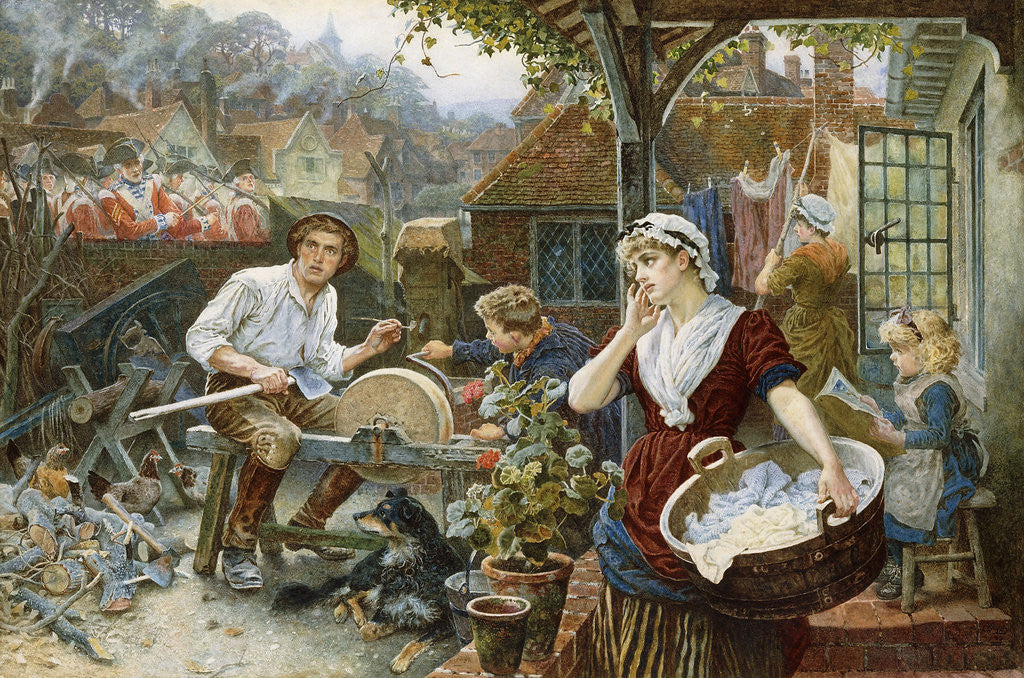 Detail of The Deserter by Charles Gregory