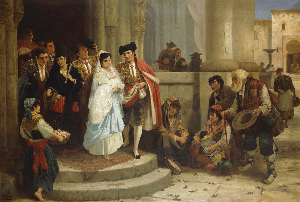 Detail of A Spanish Christening by Robert Kemm