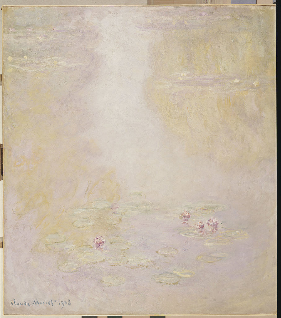 Detail of Water Lilies, Giverny by Claude Monet