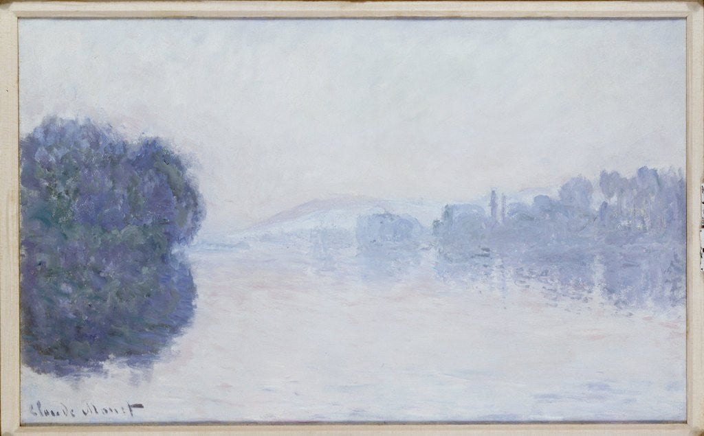 The Seine near Vernon, as Seen in the Morning by Claude Monet