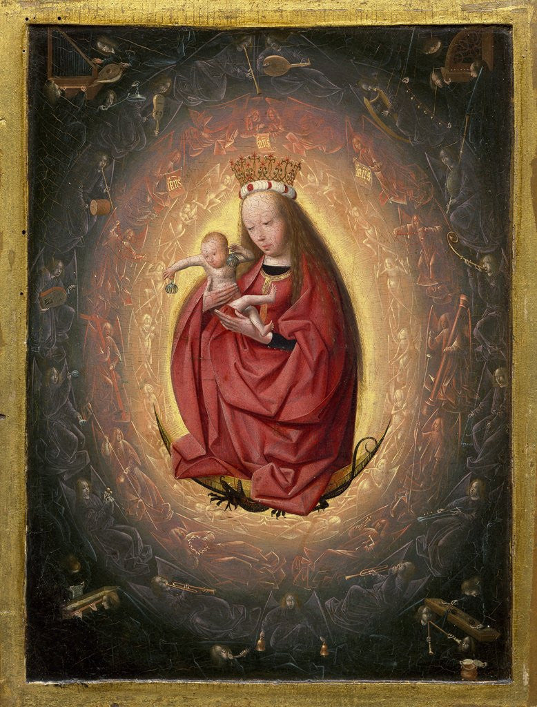 Detail of The Glorification of the Virgin by Geertgen tot Sint Jans