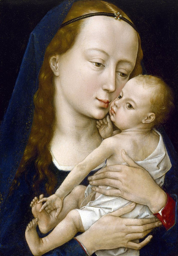 Detail of Virgin and Child by Rogier van der Weyden
