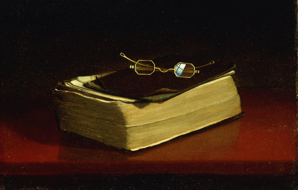 Detail of A Well Read Book by Lemuel Maynard Wiles