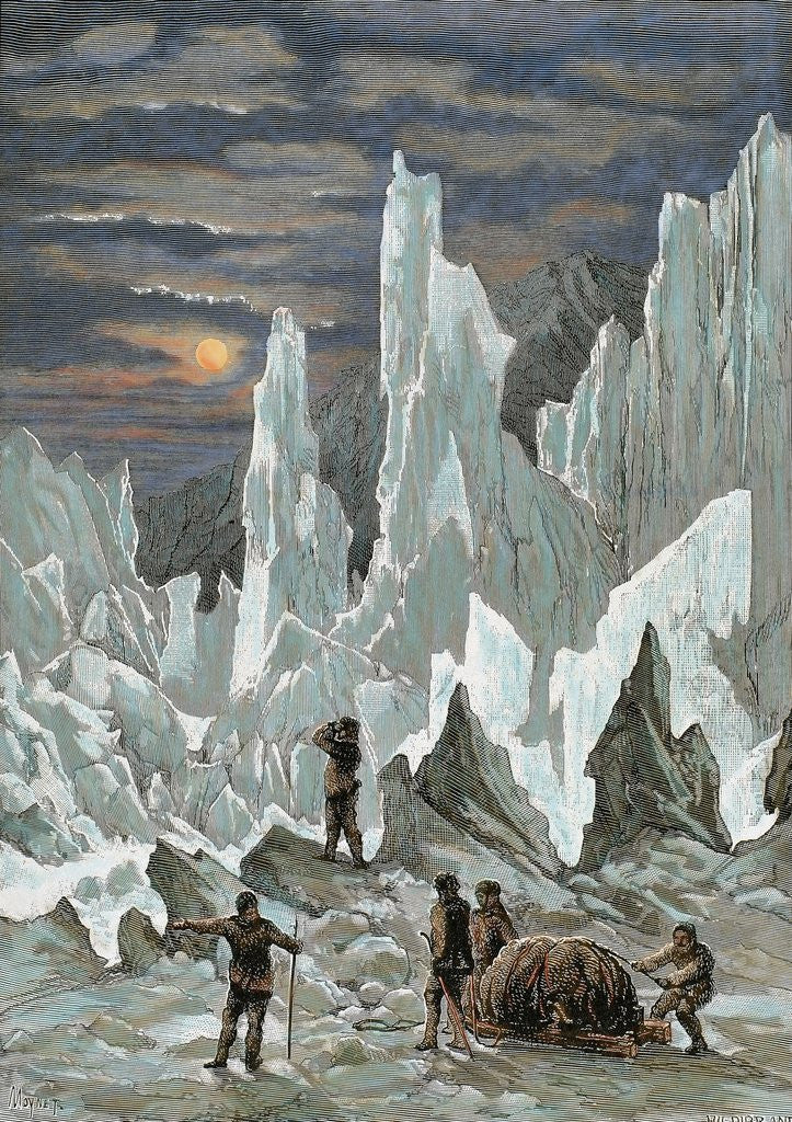 Detail of Amundsen, Roald Engebrecht (Borge, 1872, in the Arctic, 1928) by Anonymous