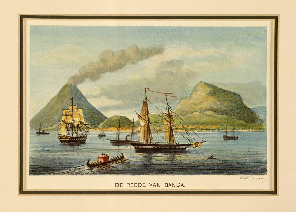Detail of Island of Banda, Moluccas, Indonesia by Anonymous