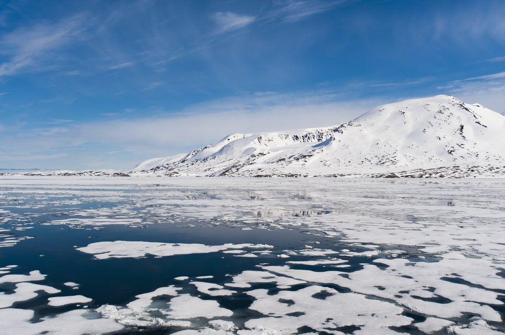 Detail of Monaco Glacier, Spitzbergen by Anonymous