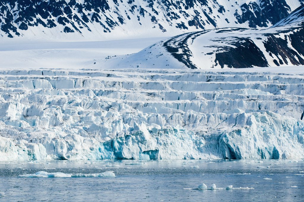 Detail of Lilliehook Glacier, Spitzbergen by Anonymous