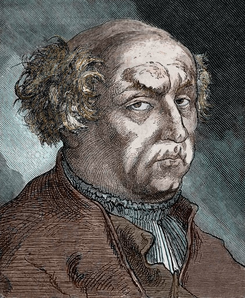 Detail of Paracelsus (1493-1541) by Anonymous