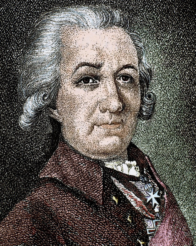 Detail of Derzhavin, Gavrila Romanovich (1743-1816) by Anonymous