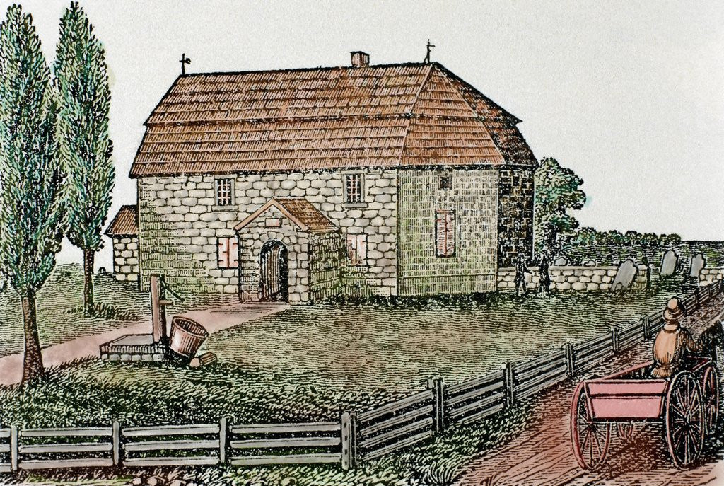 Detail of Lutheran Church by Anonymous