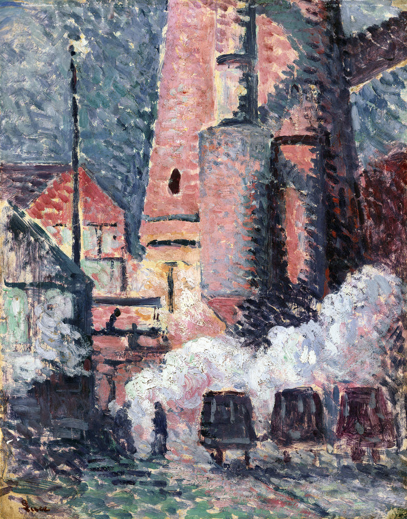 Detail of Charleroi by Maximilien Luce