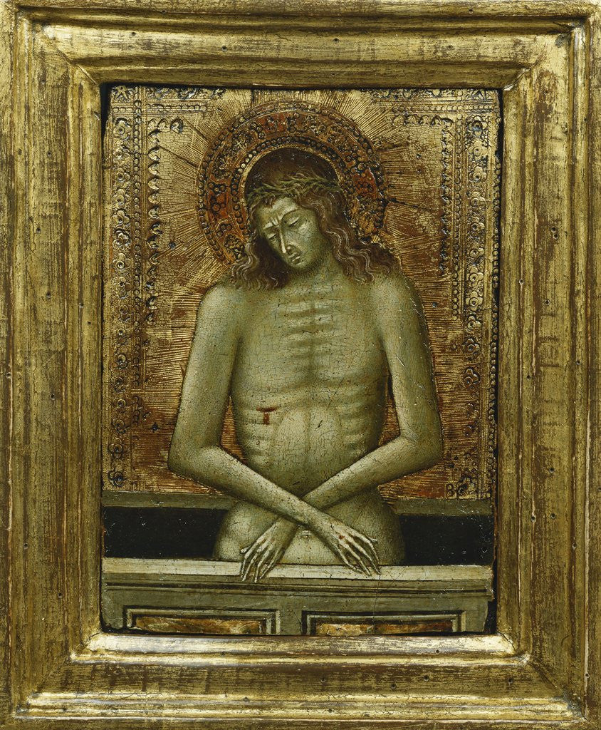 Detail of Christ at the Tomb by Giovanni di Paolo di Grazia