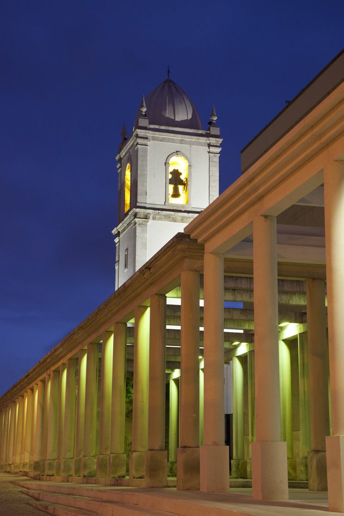 Detail of Bell tower of the Parish of our Lady of Glory in Aveiro, Portugal by Anonymous