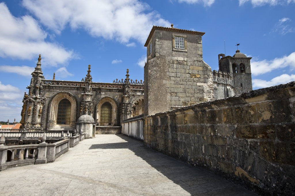 Detail of The Convent of the Order of Christ (Portuguese: Convento de Cristo) by Anonymous