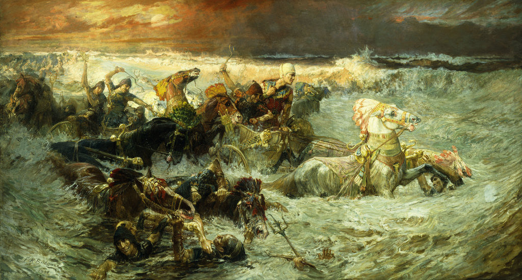 Detail of The Reuniting of the Waters by Frederick Arthur Bridgman