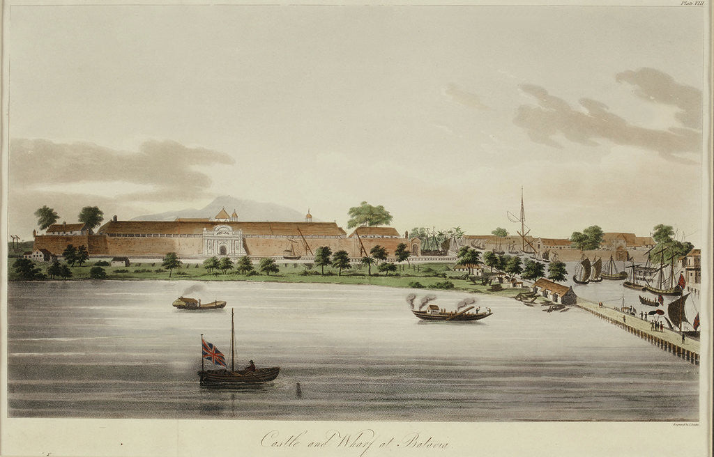 Detail of Batavia, Indonesia by Anonymous