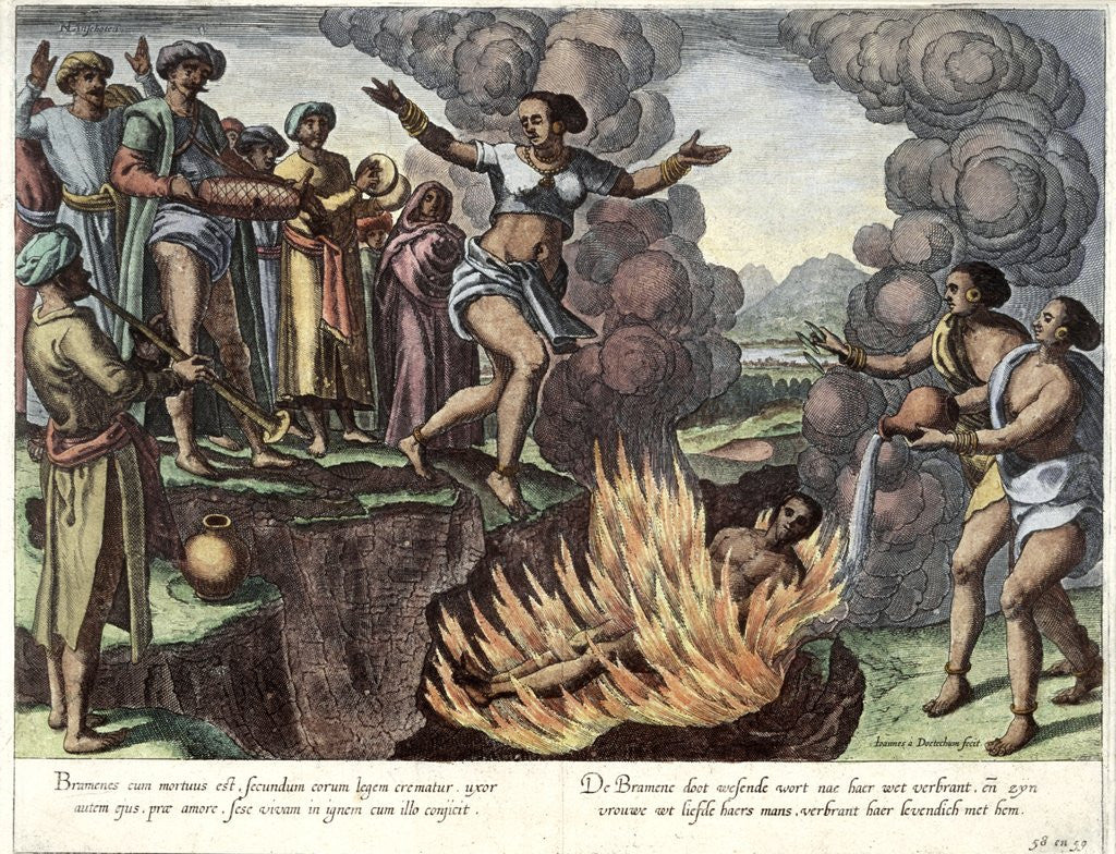 Detail of Jan Huygen van Linschiten illustration by Anonymous
